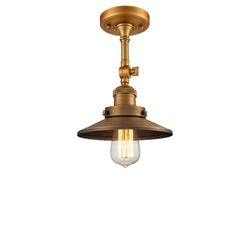 Innovations Lighting Railroad 1 Light Sconce Part Of The Franklin Restoration Collection 203-BB-M4