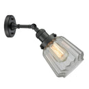 Innovations Lighting Chatham 1 Light Sconce Part Of The Franklin Restoration Collection 203-BK-G142