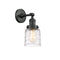 Innovations Lighting Small Bell 1 Light Sconce part of the Franklin Restoration Collection 203-BK-G513