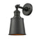 Addison Sconce shown in the Oil Rubbed Bronze finish with a Oil Rubbed Bronze shade