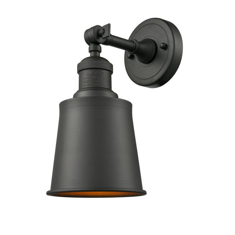 Addison Sconce shown in the Oil Rubbed Bronze finish with a Oil Rubbed Bronze shade