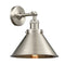 Briarcliff Sconce shown in the Brushed Satin Nickel finish with a Brushed Satin Nickel shade