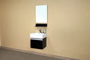 Bellaterra 20.5" Single Wall Mount Style Sink Vanity Wood Espresso 203145-S