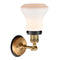 Innovations Lighting Bellmont 1 Light Mixed Metals Sconce Part Of The Franklin Restoration Collection 203BB-BPBK-HRBK-G191