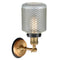 Innovations Lighting Stanton 1 Light Mixed Metals Sconce Part Of The Franklin Restoration Collection 203BB-BPBK-HRBK-G262