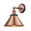 Briarcliff Sconce shown in the Antique Copper finish with a Antique Copper shade