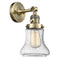 Bellmont Sconce shown in the Antique Brass finish with a Seedy shade