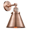 Appalachian Sconce shown in the Antique Copper finish with a Antique Copper shade