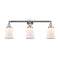 Canton Bath Vanity Light shown in the Polished Chrome finish with a Matte White shade