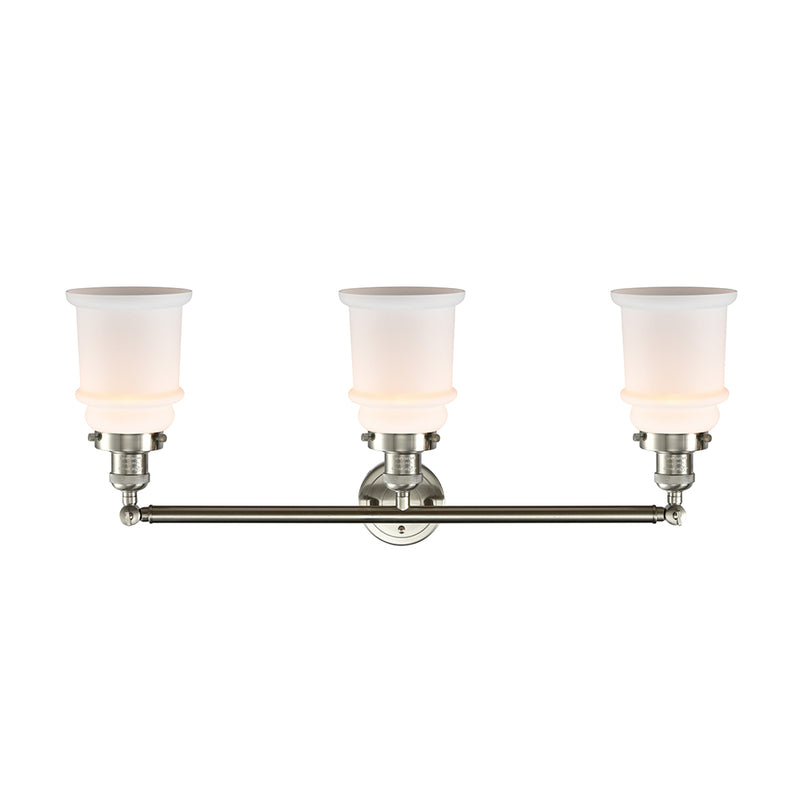 Innovations Lighting Canton 3 Light Bath Vanity Light Part Of The Franklin Restoration Collection 205-SN-G181-LED