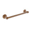 Allied Brass Continental Collection 18 Inch Towel Bar with Dotted Detail 2051D-18-BBR