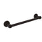 Allied Brass Continental Collection 18 Inch Towel Bar with Dotted Detail 2051D-18-ORB