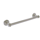 Allied Brass Continental Collection 24 Inch Towel Bar with Dotted Detail 2051D-24-SN
