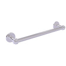 Allied Brass Continental Collection 18 Inch Towel Bar with Groovy Detail 2051G-18-SCH