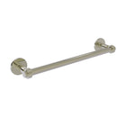 Allied Brass Continental Collection 24 Inch Towel Bar with Groovy Detail 2051G-24-PNI