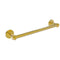 Allied Brass Continental Collection 18 Inch Towel Bar with Twist Detail 2051T-18-PB