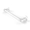 Allied Brass Continental Collection 18 Inch Towel Bar with Twist Detail 2051T-18-WHM