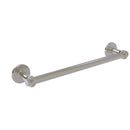 Allied Brass Continental Collection 30 Inch Towel Bar with Twist DetailContinental Collection 30 Inch Towel Bar with Twist Detail 2051T-30-SN