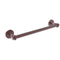Allied Brass Continental Collection 36 Inch Towel Bar with Twist Detail 2051T-36-CA