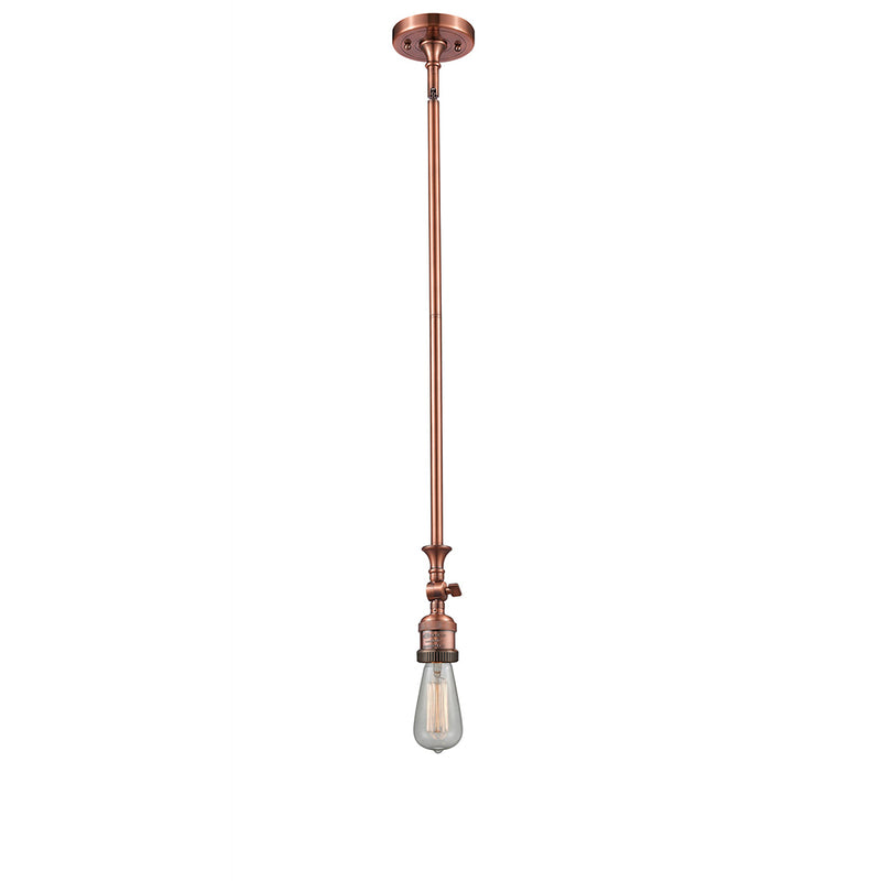 Innovations Lighting Bare Bulb 1 Light Mini Pendant part of the Franklin Restoration Collection 206-AC