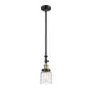 Innovations Lighting Small Bell 1 Light Mini Pendant part of the Franklin Restoration Collection 206-BAB-G513