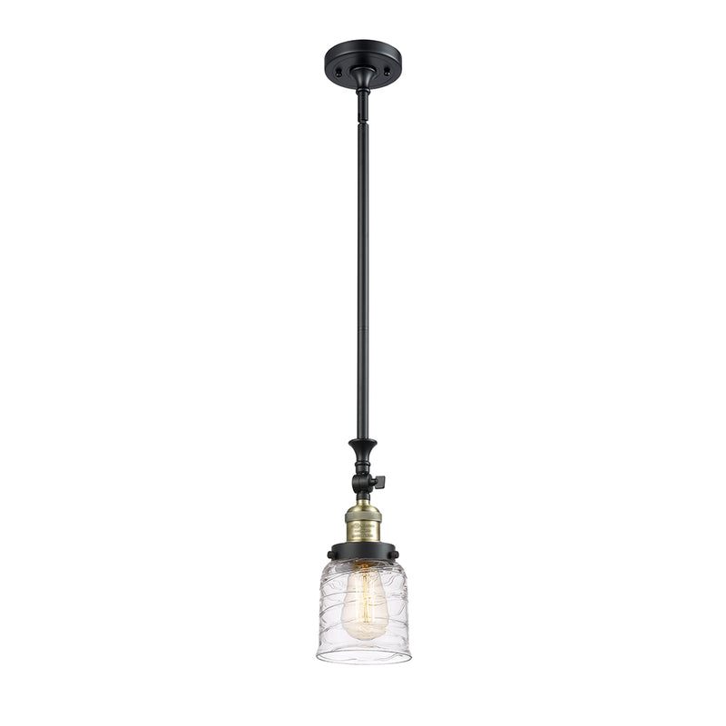 Innovations Lighting Small Bell 1 Light Mini Pendant part of the Franklin Restoration Collection 206-BAB-G513