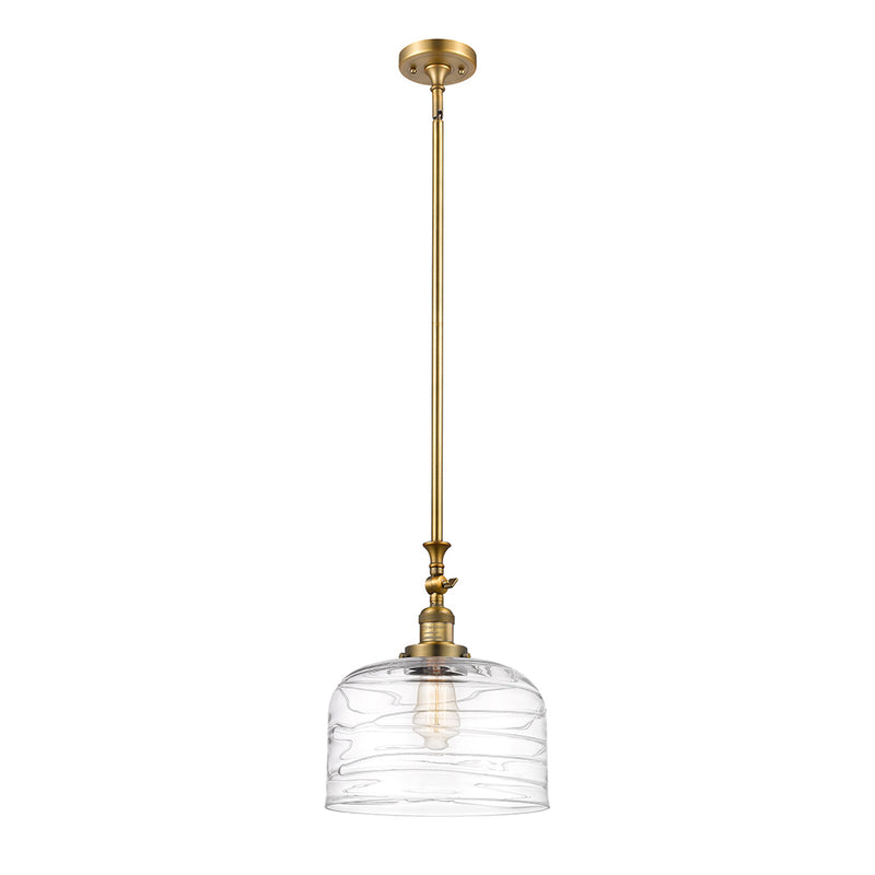 Innovations Lighting X-Large Bell 1 Light Mini Pendant part of the Franklin Restoration Collection 206-BB-G713-L