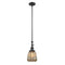 Chatham Mini Pendant shown in the Matte Black finish with a Mercury shade