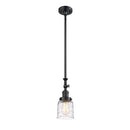 Innovations Lighting Small Bell 1 Light Mini Pendant part of the Franklin Restoration Collection 206-BK-G513