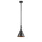 Appalachian Mini Pendant shown in the Oil Rubbed Bronze finish with a Oil Rubbed Bronze shade