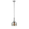 Bell Mini Pendant shown in the Polished Chrome finish with a Silver Plated Mercury shade