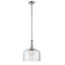 Bell Mini Pendant shown in the Polished Nickel finish with a Clear shade