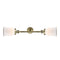Innovations Lighting Canton 2 Light Bath Vanity Light Part Of The Franklin Restoration Collection 208-AB-G181-LED