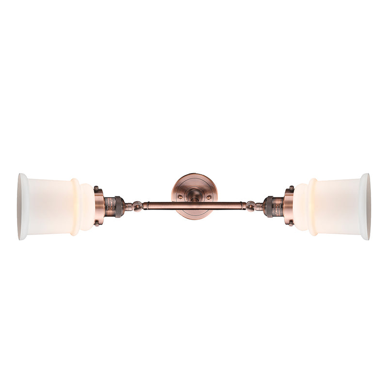 Innovations Lighting Canton 2 Light Bath Vanity Light Part Of The Franklin Restoration Collection 208-AC-G181-LED