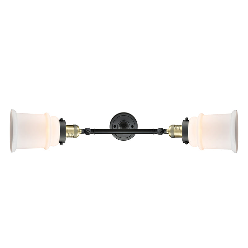 Innovations Lighting Canton 2 Light Bath Vanity Light Part Of The Franklin Restoration Collection 208-BAB-G181-LED