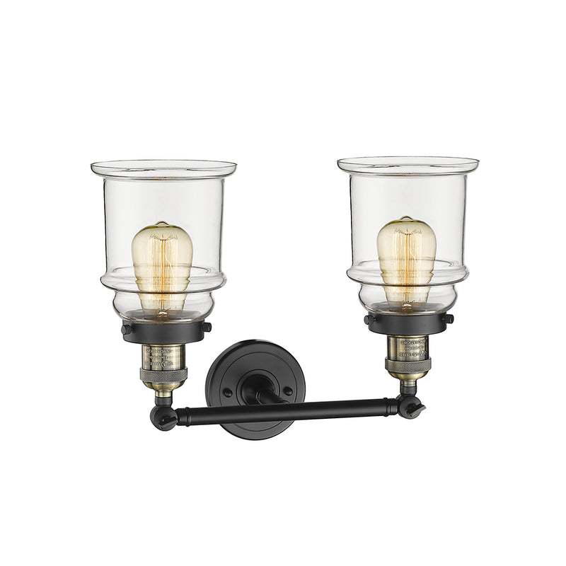 Innovations Lighting Canton 2 Light Bath Vanity Light Part Of The Franklin Restoration Collection 208-BAB-G182-LED