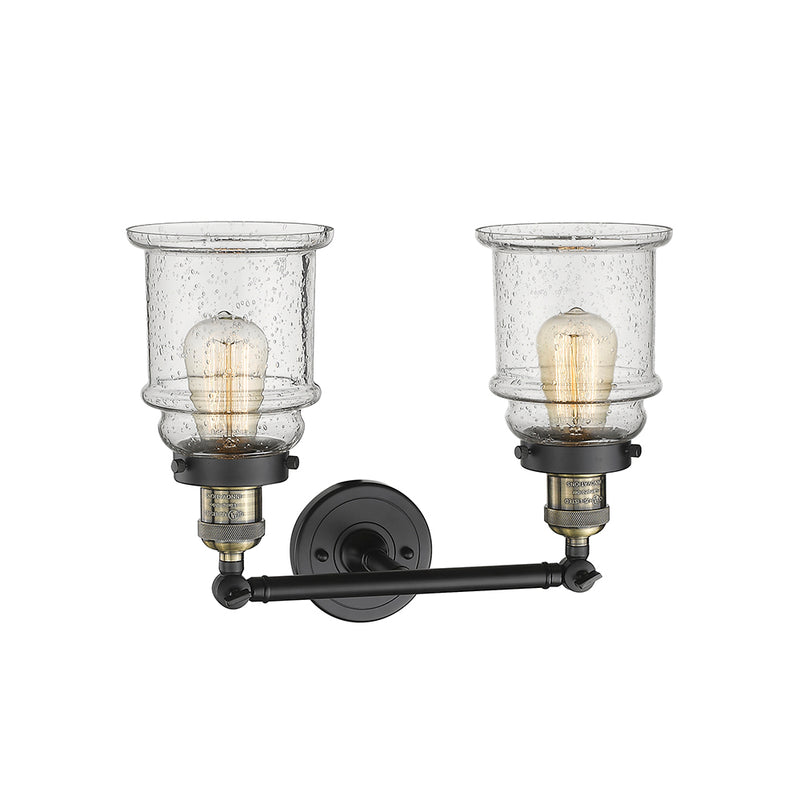 Innovations Lighting Canton 2 Light Bath Vanity Light Part Of The Franklin Restoration Collection 208-BAB-G184-LED