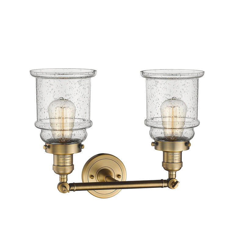 Innovations Lighting Canton 2 Light Bath Vanity Light Part Of The Franklin Restoration Collection 208-BB-G184-LED