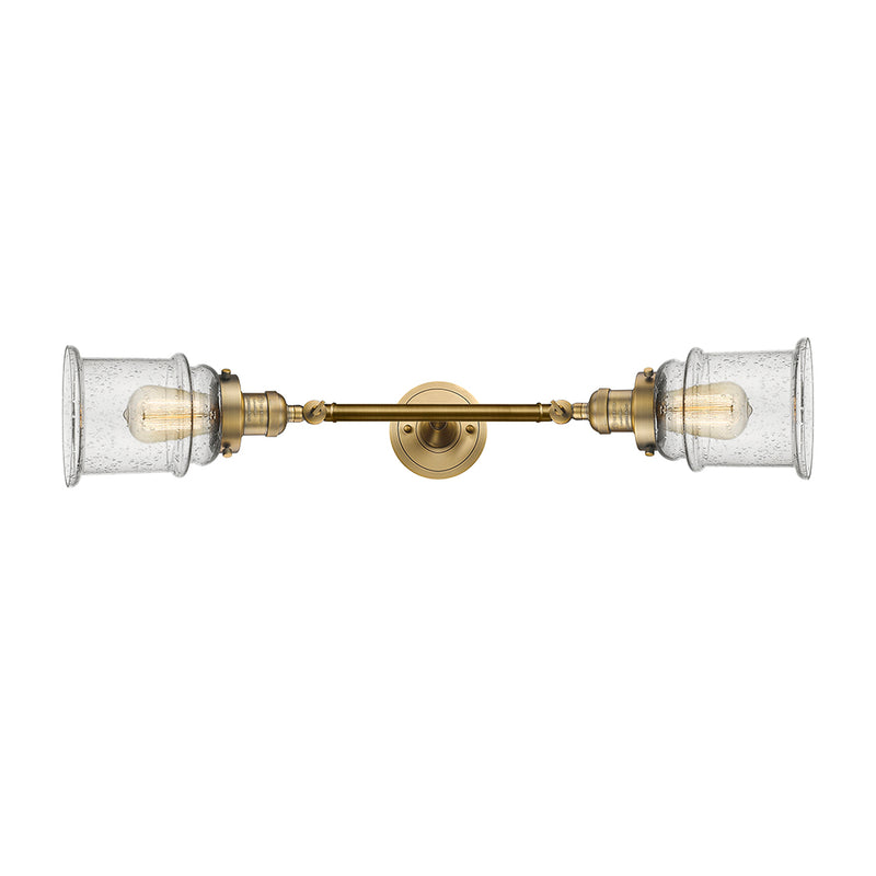 Innovations Lighting Canton 2 Light Bath Vanity Light Part Of The Franklin Restoration Collection 208-BB-G184-LED