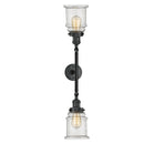Innovations Lighting Canton 2 Light Bath Vanity Light Part Of The Franklin Restoration Collection 208-BK-G184-LED