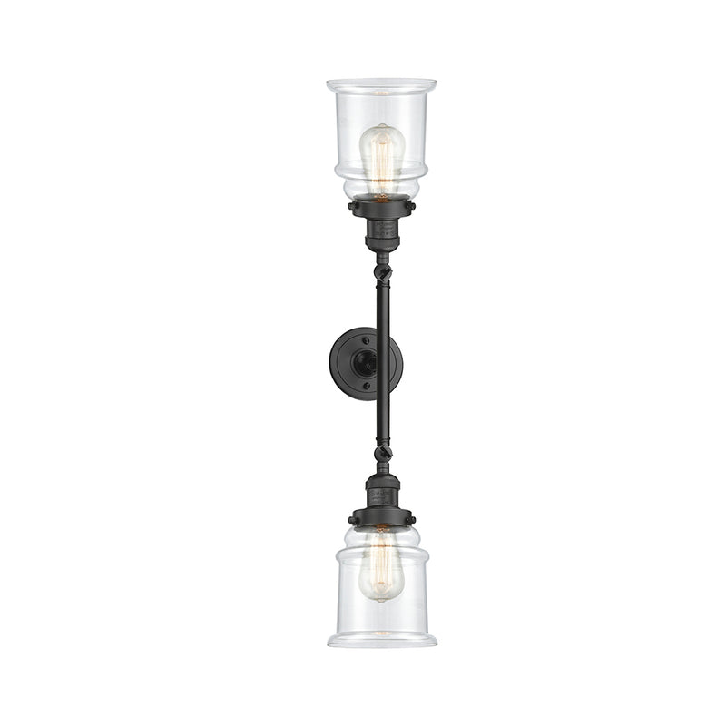 Innovations Lighting Canton 2 Light Bath Vanity Light Part Of The Franklin Restoration Collection 208-OB-G182-LED