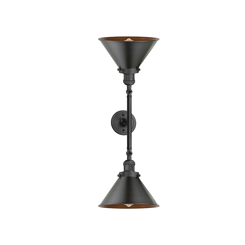 Innovations Lighting Briarcliff 2 Light Bath Vanity Light Part Of The Franklin Restoration Collection 208-OB-M10-OB-LED