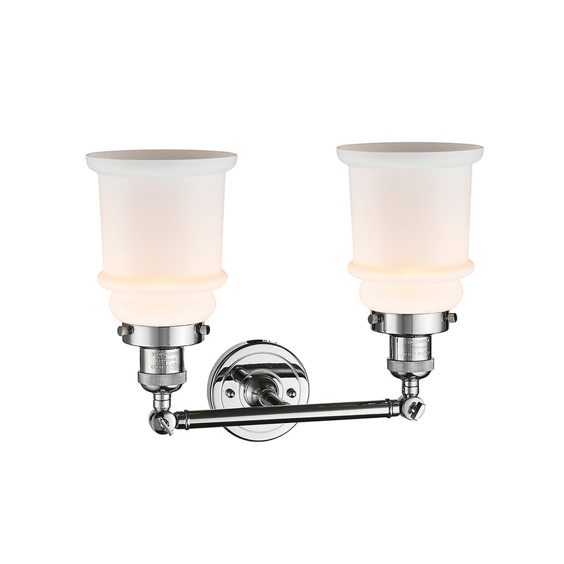 Innovations Lighting Canton 2 Light Bath Vanity Light Part Of The Franklin Restoration Collection 208-PC-G181-LED