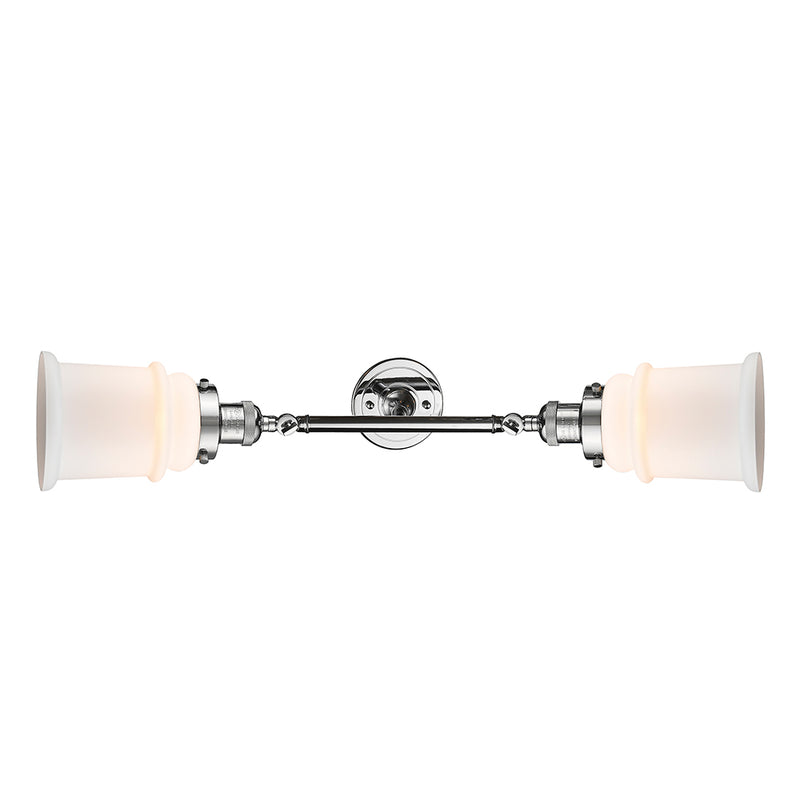 Innovations Lighting Canton 2 Light Bath Vanity Light Part Of The Franklin Restoration Collection 208-PC-G181-LED