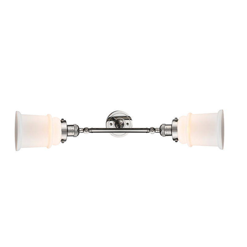 Innovations Lighting Canton 2 Light Bath Vanity Light Part Of The Franklin Restoration Collection 208-PN-G181-LED