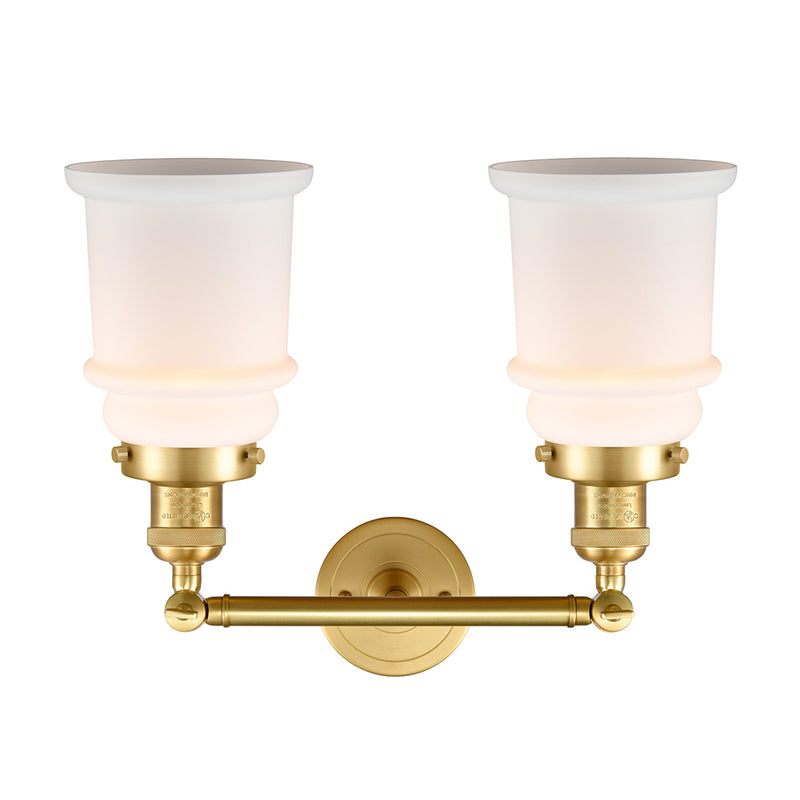 Innovations Lighting Canton 2 Light Bath Vanity Light Part Of The Franklin Restoration Collection 208-SG-G181-LED