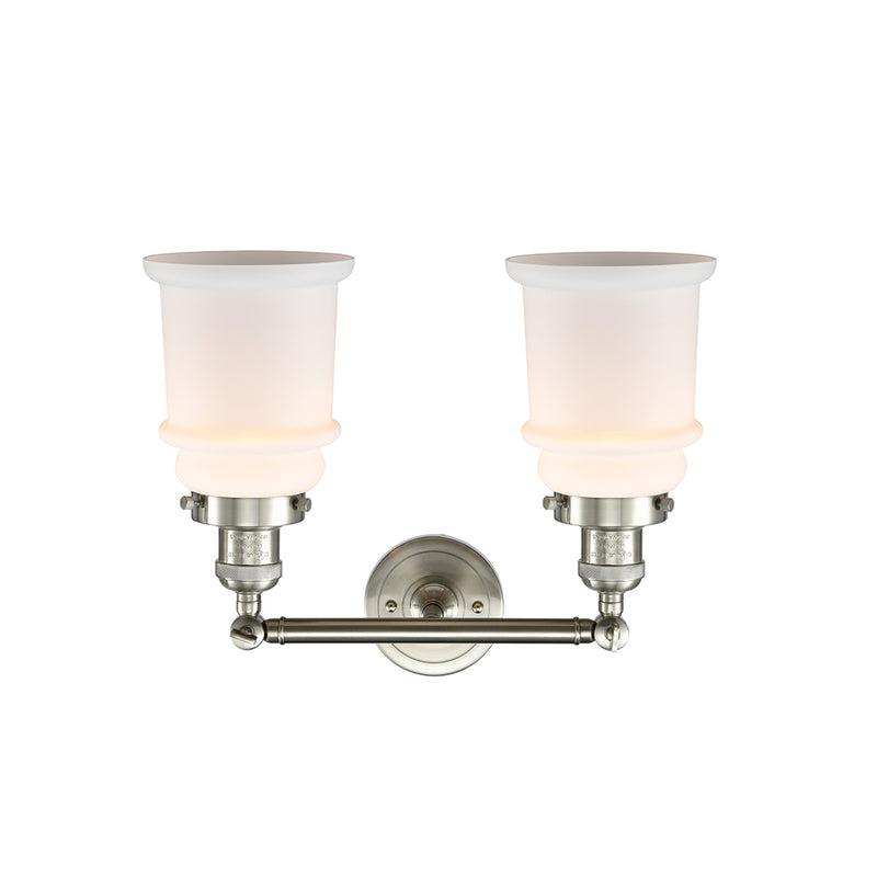 Innovations Lighting Canton 2 Light Bath Vanity Light Part Of The Franklin Restoration Collection 208-SN-G181-LED
