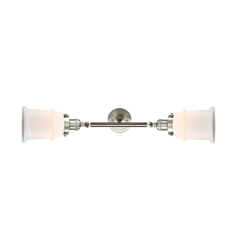 Innovations Lighting Canton 2 Light Bath Vanity Light Part Of The Franklin Restoration Collection 208-SN-G181-LED