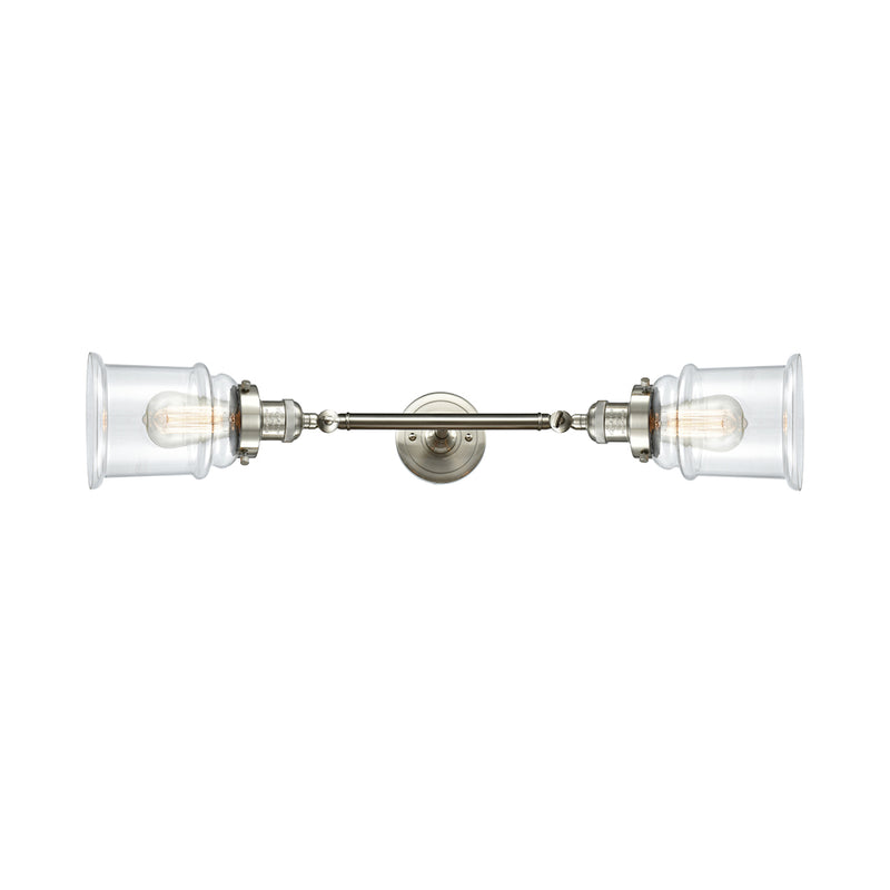 Innovations Lighting Canton 2 Light Bath Vanity Light Part Of The Franklin Restoration Collection 208-SN-G182-LED