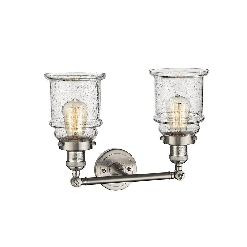 Innovations Lighting Canton 2 Light Bath Vanity Light Part Of The Franklin Restoration Collection 208-SN-G184-LED